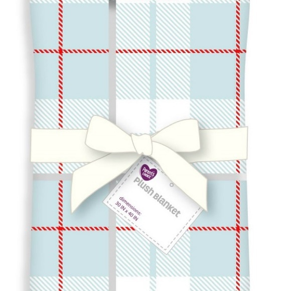 Parents Choice Plush Baby Blankets, plaid and dinosaur designs; 30” x 36” - Picture 8 of 8